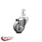 Service Caster 3 Inch Gray Polyurethane Wheel Swivel 3/4 Inch Square Stem Caster SCC SCC-SQ20S314-PPUB-GRY-34 - alternate 1